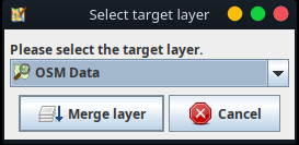 Select target layer