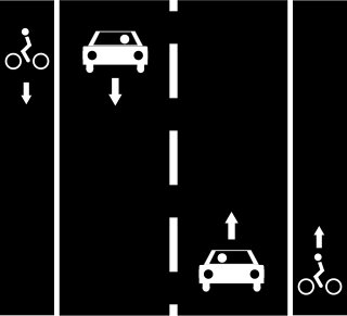 File:Cycle lanes left+right.jpg