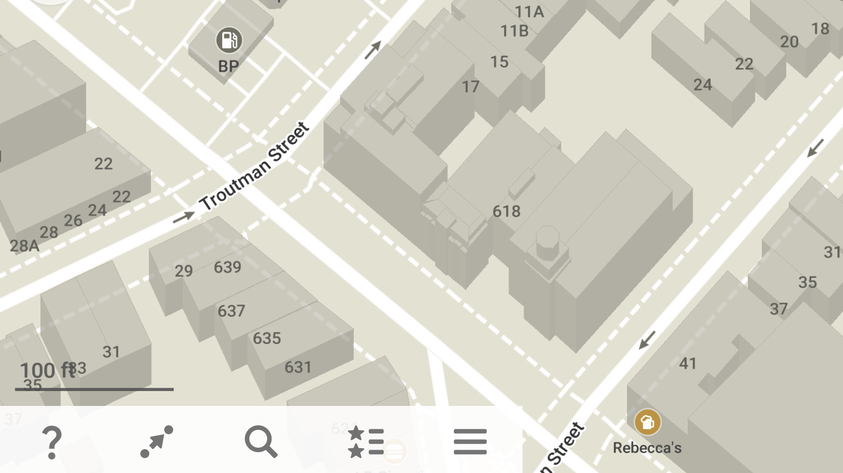 Organic Maps 3D rendering of 618 Bushwick Avenue after changes