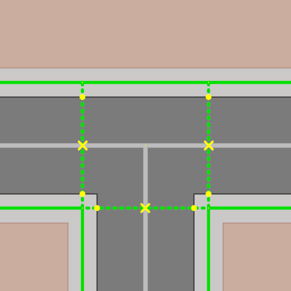 File:T junction separate sidewalks.png
