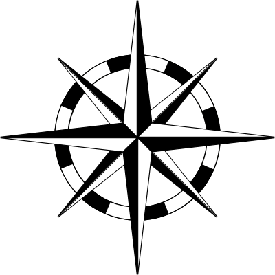 File:Compass-rose-basic-thin-wheel-400.png