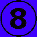 File:8 Kreis schwarz auf blau.png