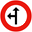 Only straight on or left turn br.png