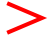 File:Red triangle direction open unfilled.png