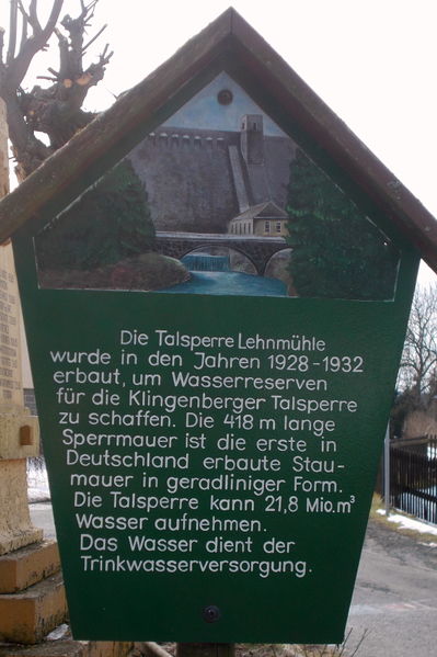File:2015 Ammelsdorf Informationstafel Talsperre Lehnmühle.jpg