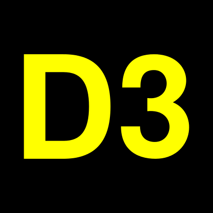 File:D3 black yellow.svg