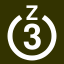 File:White 3 in white circle with Z above.svg