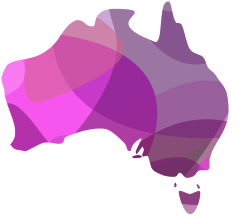 File:Australia outline pink.svg