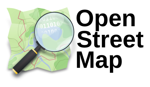 File:OpenStreetMap logo with text.svg