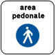 Italian traffic signs - area pedonale semplice.svg