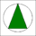 PW-Grünes Dreick auf weißer Scheibe.png