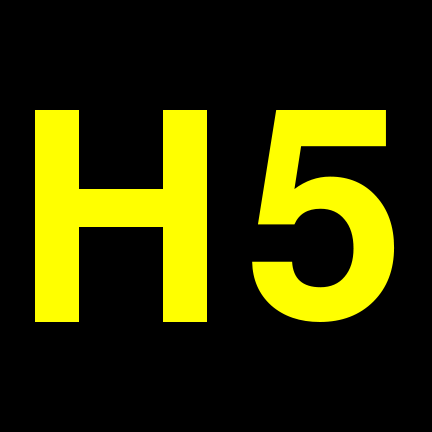 File:H5 black yellow.svg