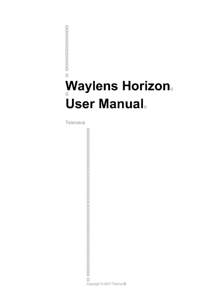 File:Waylens Horizon user manual v 2.0.pdf