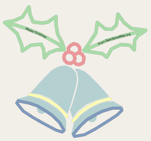 Holly bells Mappy Christmas from OSM.png