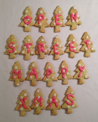 OpenStreetMappy Xmas Biscuits