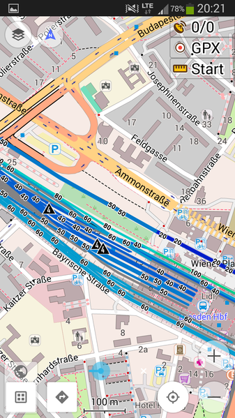 File:Osmand-2.0-Dresden-Hauptbahnhof-OpenRailwayMap-maxspeeds.png