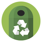 File:StreetComplete quest recycling materials.svg