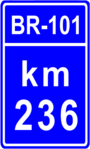 highway=milestone distance=236 ref=BR-101