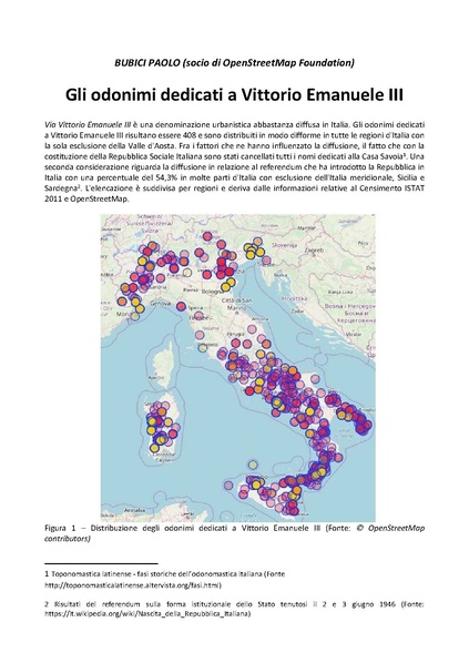 File:Gli odonimi dedicati a Vittorio Emanuele III.pdf
