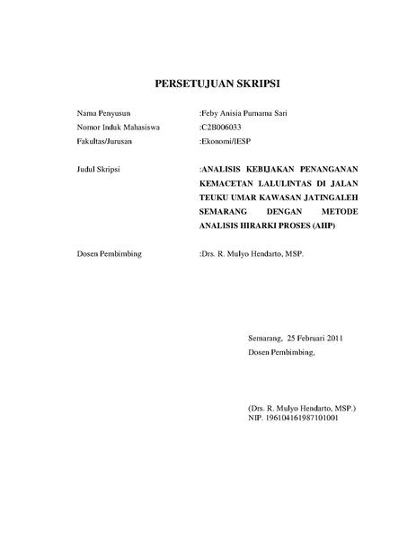 File:ANALISIS KEBIJAKAN PENANGANAN KEMACETAN LALULINTAS DI JALAN (r).pdf