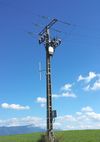 20kV remotely controlled mechanical switch on a distribution line in French country