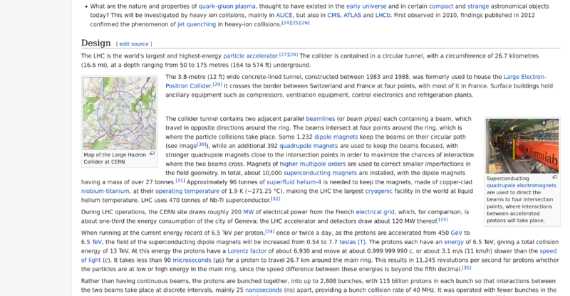 File:Screenshot Large Hadron Collider - Wikipedia.png