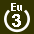 White 3 in white circle with Eu above.svg