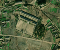 2/4 Classic shape of a school in North Korea (amenity=school, building=school) (Maxar satellite imagery).