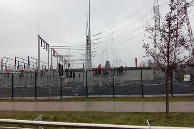 A view on a substation