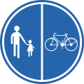 Belgium-trafficsign-d9 foot bicycle.svg