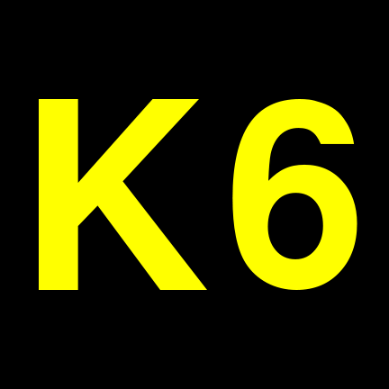 File:K6 black yellow.svg