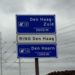 For a ring route announced as RING Den Haag add name=Ring Den Haag to the ring route relation.