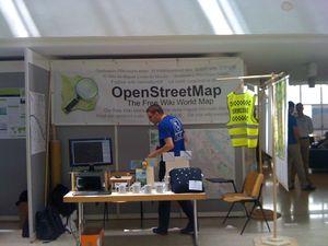 Stephan, OSM-Stand, AGIT 2012
