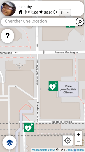 File:Open AED Map - MapComplete (vue carto).png