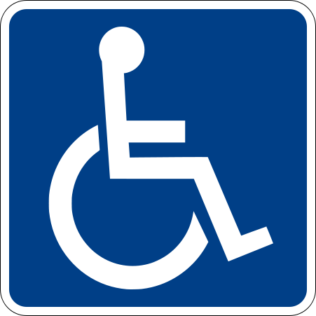 File:Wheelchair sign yes.svg