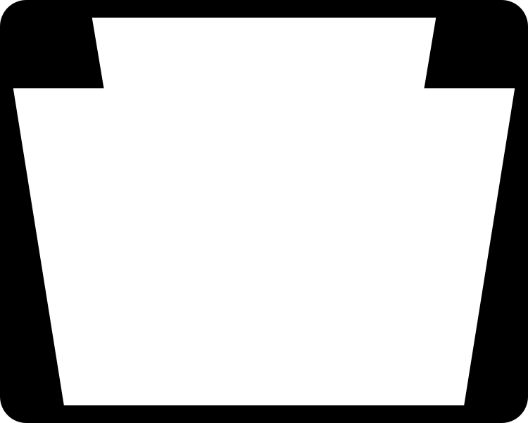File:Shield state pennsylvania blank wide.svg