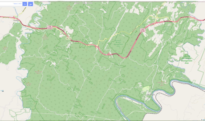File:Maryland Green Ridge State Forest in OSM.PNG