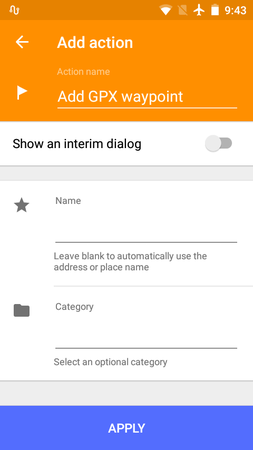 (5) Activate the 'interim dialog'