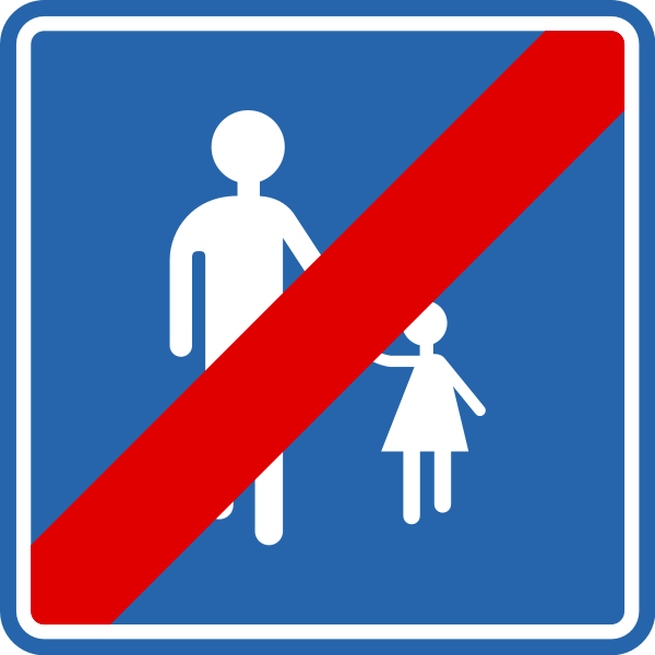 File:Belgium-trafficsign-f101a foot.svg