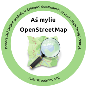 Sticker design -LT- Aš myliu OpenStreetMap.png