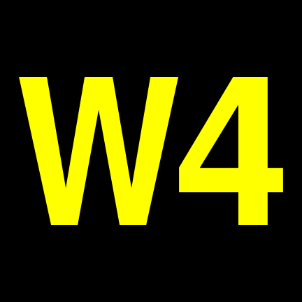 File:W4 black yellow.svg