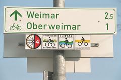 One example for Merkmal : Bicycle/Fahrradrouten kartieren