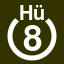 File:White 8 in white circle with Huuml above.svg