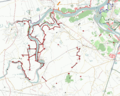 Walking network in Scheldeland and Klein-Brabant (13-04-2009)