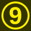 File:Yellow 9 in yellow circle.svg