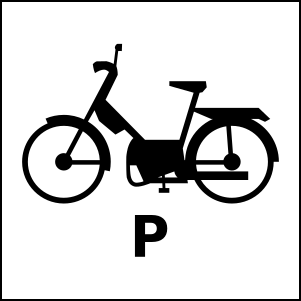 File:Belgium vehicletype moped P.svg