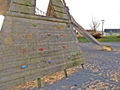playground=climbingwall Children's climbing wall
