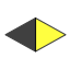 File:Symbol Black Yellow Rhombus.svg