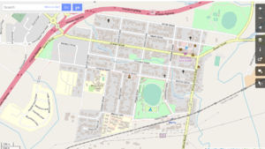 OSM showing Berry early May 2019