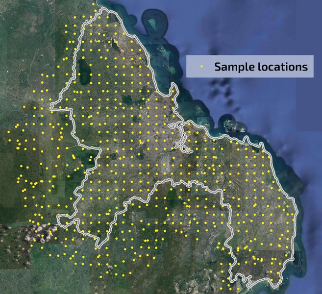File:Soil sample locations in Dar es Salaam.jpg